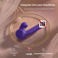Vibrateur à double stimulation en silicone de qualité médicale, étanche IPX7, faible bruit <40dB, double usage interne et externe pour adultes