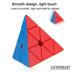 Cubo educativo para aliviar el estrés para niños, rompecabezas triangular, juguete - Product Image 2