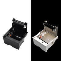 Machine de fabrication d'autocollants d'étiquettes de 58mm avec coupeur automatique USB série 4 broches en option imprimante de reçus de panneau thermique intégrée