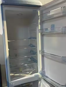 American Red & Tiffany Blue Style français Portable Home Decor Exquisite Retro Double-Door Freezer Bottom-Freezer Refrigerator - Product Image 5