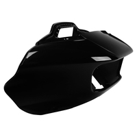 Carénage avant de moto noir de haute qualité en ABS injecté, intérieur et extérieur, compatible avec Harley Touring Road Glide 2015-2023