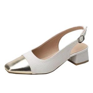 <span class=keywords><strong>Scarpe</strong></span> singole vuote <span class=keywords><strong>con</strong></span> punta quadrata alla moda 2025 nuovo <span class=keywords><strong>tacco</strong></span> medio, sandali <span class=keywords><strong>con</strong></span> punta da donna, tacchi spessi <span class=keywords><strong>Multicolor</strong></span> - Product Image 5
