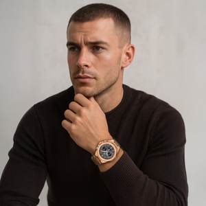 Minimalist <b>Outdoor</b> Quartz <b>Watch</b> Lightweight 24mm Stainless Steel Band Crystal Dial Window Miyota Movement - Product Image 1