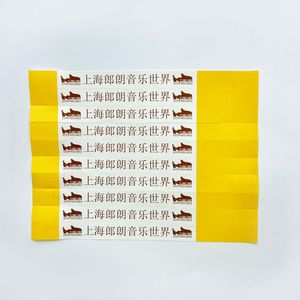 Chinesische Fabrik Hot Sale Plain Armbänder Tyvek Armband für Event