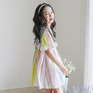 Robes de cérémonie décontractées arc-en-ciel pour enfants, style Punjabi, pour invitées de mariage, pour filles - Recherche de distributeurs - Product Image 3