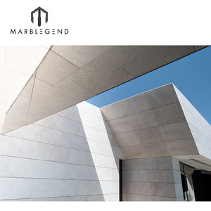 Giá Rẻ Giá Tự Nhiên Tây Ban Nha Crema Marfil Đá Cẩm Thạch Đá Bên Ngoài Bức Tường Ốp - Product Image 6