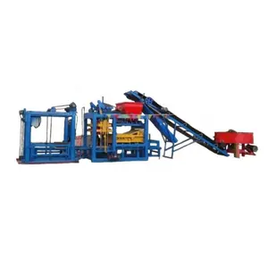 Blockherstellungsmaschine QT4-25 automatische Ziegelherstellungsmaschine guangzhou