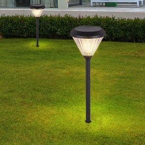 Lámpara <span class=keywords><strong>Solar</strong></span> de Aluminio para Jardín con Control Remoto, Enchufe para Suelo, IP65, para Jardín, Comunidad, Villa, Patio, Iluminación Vertical Decorativa - Product Image 1