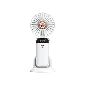 USB Mini Handventilator Tragbarer Kleiner Aufladbarer Lüfter Mini Leiser Aufladbarer Tischventilator für Wohnheim Büro Studentengeschenke Lange Akkulaufzeit - Product Image 4