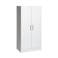 Mobilier moderne et personnalisé de chambre à coucher design simple emballage plat en bois mdf organisateur de vêtements placard armoire-penderie