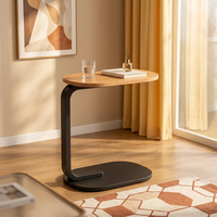 Petite table basse, étagère de chevet, table d'appoint pour canapé, table de chevet moderne minimaliste mobile et simple pour la maison