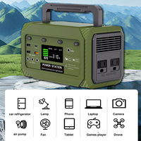 Batterie externe 270Wh DC 12V 10A 300W AC, station d'alimentation portable DC 12V pour ordinateur portable, CPAP, projecteur, imprimante, routeur, camping