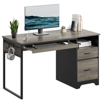 Bureau d'ordinateur modulaire en bois YIFAN YF au design moderne et épuré pour la maison, le bureau et l'usage commercial