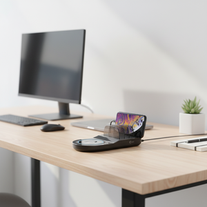 Station de charge universelle multi-USB à logo personnalisé en gros, station de charge rapide pour téléphone portable <span class=keywords><strong>sans</strong></span> <span class=keywords><strong>fil</strong></span>, <span class=keywords><strong>4</strong></span> ports - Product Image 1