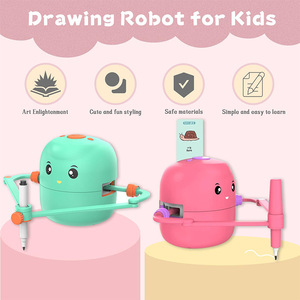 Robot Dessinateur Automatique Layout Anglais Technologie pour Enfants Machine d'Apprentissage Peinture Automatique Jouet Intelligent Cadeau - Product Image 3