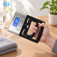 Appareil numérique de mesure de la force de préhension en acier inoxydable 180 kg pour usage domestique, avec poignée rotative ergonomique pour la santé