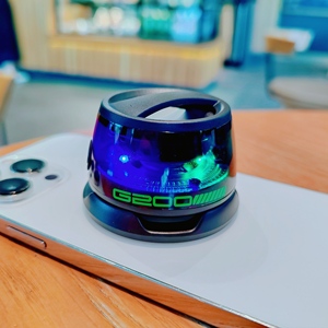 Nuevo modelo G200, altavoz cibernético magnético, portátil, inalámbrico, para exteriores, tarjeta enchufable, altavoz pequeño, altavoz pequeño con luz Led Rgb - Product Image 2