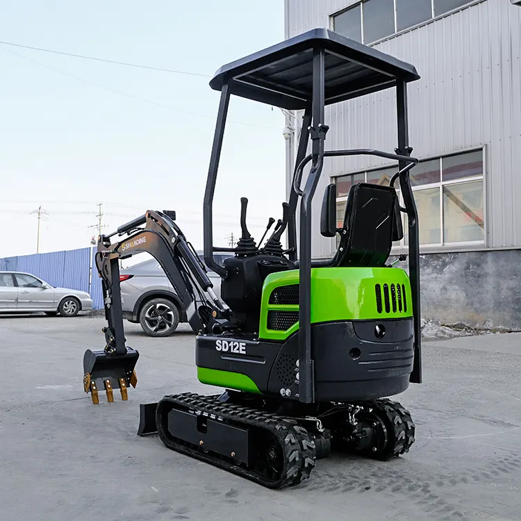 Excavateur mini avec accessoires à fonction d'oscillation latérale Petite ensacheuse portable 1 tonne 2 tonnes rippa Mini excavateur 3.5 tonnes prix