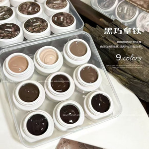 ชุดเจลเพ้นท์เล็บ 9 สี เจลสร้างเล็บแบบทา  OEM ODM รับทำโลโก้ ดีไซน์ใหม่ ลอกออกได้ด้วยน้ำยาล้างเล็บ ใช้กับหลอด UV LED สำหรับร้านทำเล็บ - Product Image 3