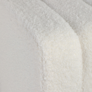 Pouf Decorativo Quadrato Scanalato per Arredamento Casa, Elegante Sgabello per Toeletta, Camera da Letto, Ufficio - Product Image 6