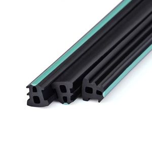 <span class=keywords><strong>Guarnizione</strong></span> e Profilo in EPDM/PVC/T per Vetrate Impermeabili, Strisce per Sigillatura di Finestre, Porte e Pareti Divisorie, Striscia in EPDM da 10mm - Product Image 1