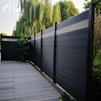 Panneaux de clôture Premium Active Demand 200 x 50 mm sans creuser avec piquets et panneaux de bois occultants de 6 pieds