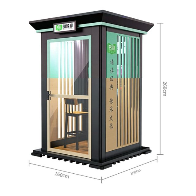 Commercial Smart Karaoke Booth Coin Operated KTV Cabin Interactive Screen Music Player Business Solution Singing Machine