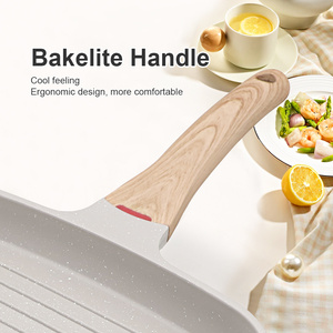 Sartén de Alta Calidad de 26 cm, Resistente, Personalizada, de Aluminio Fundido con Revestimiento Antiadherente, para Asar Carne, Apta para Cocina de Inducción - Product Image 4