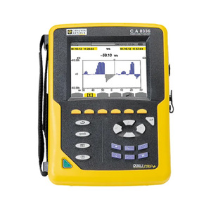 Analyseur de qualité d'alimentation triphasé CA CA8336, compteur de puissance numérique portable - Product Image 1