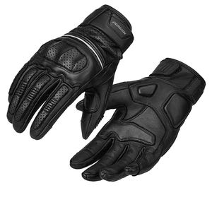 Gants de cyclisme de course MOTOWOLF en cuir véritable, écran tactile intégral, respirants, antidérapants, unisexes, sports de plein air, moto - Product Image 1