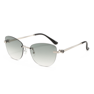 Nuovi Occhiali da Sole Unisex Senza Montatura, Lenti in PC UV400, Stile Y2K, Occhiali da Sole di Lusso Senza Bordi, Occhiali da Sole Retrò - Product Image 2