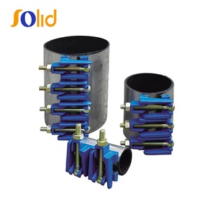 Sertifikat Ductile Besi Rahang Besi Besi Anti Karat, Penjepit Perbaikan Kebocoran Pipa - Product Image 4