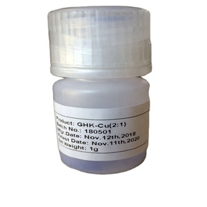 Poudre de peptide <span class=keywords><strong>GHK</strong></span>-Cu 99% Poudre de cuivre de qualité cosmétique (<span class=keywords><strong>GHK</strong></span>-Cu) Tripeptide-1 de cuivre bleu Poudre pure lyophilisée en cuivre <span class=keywords><strong>GHK</strong></span> - Product Image 6