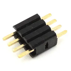single row right angle male connector 1x50 pin pitch straight 1.27mm smd box idc header