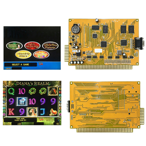 Placa base PCB QIQU Source Factory en stock, precio mayorista, juego multijuego 5 en 1, juego de la suerte 1, juego de habilidad horizontal - Product Image 4