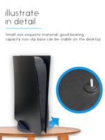 Support vertical pour console de jeu PS5 DATA FROG version numérique, accessoires, support de lecteur optique 2 en 1, base pour une optimisation optimale