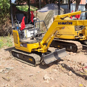 Mini pelle Komatsu pc18 d'occasion pc 18 1.8 tonnes pelle pc18mr pc35mr pc50mr pc55mr moteur diesel japon bonne performance - Product Image 1