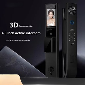 Nhà Thông Minh Chống Trộm nhập cửa khóa với 3D khuôn mặt vân tay & mật khẩu <span class=keywords><strong>wifi</strong></span> tuya App đám mây lưu trữ dữ liệu cho gỗ/kim loại cửa ra vào - Product Image 6