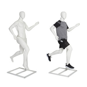 Robot eléctrico para correr, maniquí masculino, maniquí con Pantalla dinámica, maniquí Robot para ventana, <span class=keywords><strong>postura</strong></span> para correr - Product Image 1