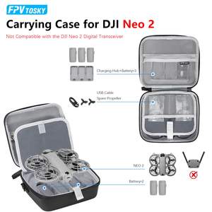 Estuche de Transporte con Diseño de Cremallera, Bolsa Protectora Ligera e Impermeable, Accesorios para Drones para DJI NEO 2 - Product Image 3