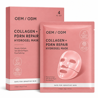 Masque de nuit coréen à étiquette privée, bio-collagène, hydratation intense, éclaircissement de la peau, amélioration de l'élasticité, masque PDRN, OEM ODM