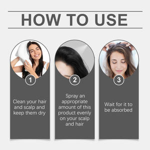 Spray réparateur pour cheveux Formule nourrissante légère à l'extrait de romarin Arrête la casse Ajoute de l'huile capillaire brillante - Product Image 6