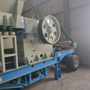 Tragbare <span class=keywords><strong>Mini</strong></span>-Backen brecher maschine Hoch effizientes Mobil zur Herstellung von Sand und Ziegeln mit Kern komponenten Motor und SPS - Product Image 3