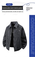 Veste en jean surdimensionnée pour homme, personnalisable à faible MOQ, nouvelle mode, design de créateur, technologie Stone Wash, 100% coton, ODM, bleu denim
