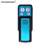 433MHZ 433.92mh Control remoto 4 canales abridor de puerta de garaje Control remoto duplicador clon código de aprendizaje llave de coche de garaje