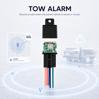 Traceur GPS de voiture étanche avec relais, coupure de carburant à distance, localisateur de véhicule dissimulé, détection ACC, détection de survitesse, vibration, géolocalisation et fonction de remorquage, garantie 1 an