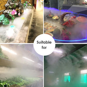 Humidificateur à brouillard pour <span class=keywords><strong>paysage</strong></span>, pulvérisateur Commercial en acier inoxydable, grand brumisateur, pour piscine, DC36V - Product Image 3