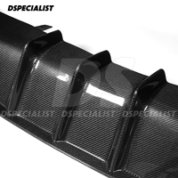 Dspecialist Style Diffuseur de pare-chocs arrière en fibre de carbone pour Lexus IS-F IS250 IS300 IS350 F Sport Base 2013-2016