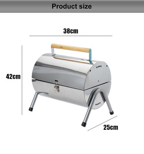 Portable Outdoor <strong>Mini</strong> BBQ <strong>Grills</strong> Stainless Steel BBQ <strong>Grills</strong> <strong>Charcoal</strong> High Quality BBQ <strong>Grill</strong> - Product Image 6