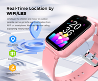 Reloj Inteligente para Niños LT41 4G con GPS, WIFI, Videollamada, SOS, Aplicación, Rastreador GPS para Niños, Localizador, Cámara, Monitor, Resistente al Agua, Pulsera para Niños